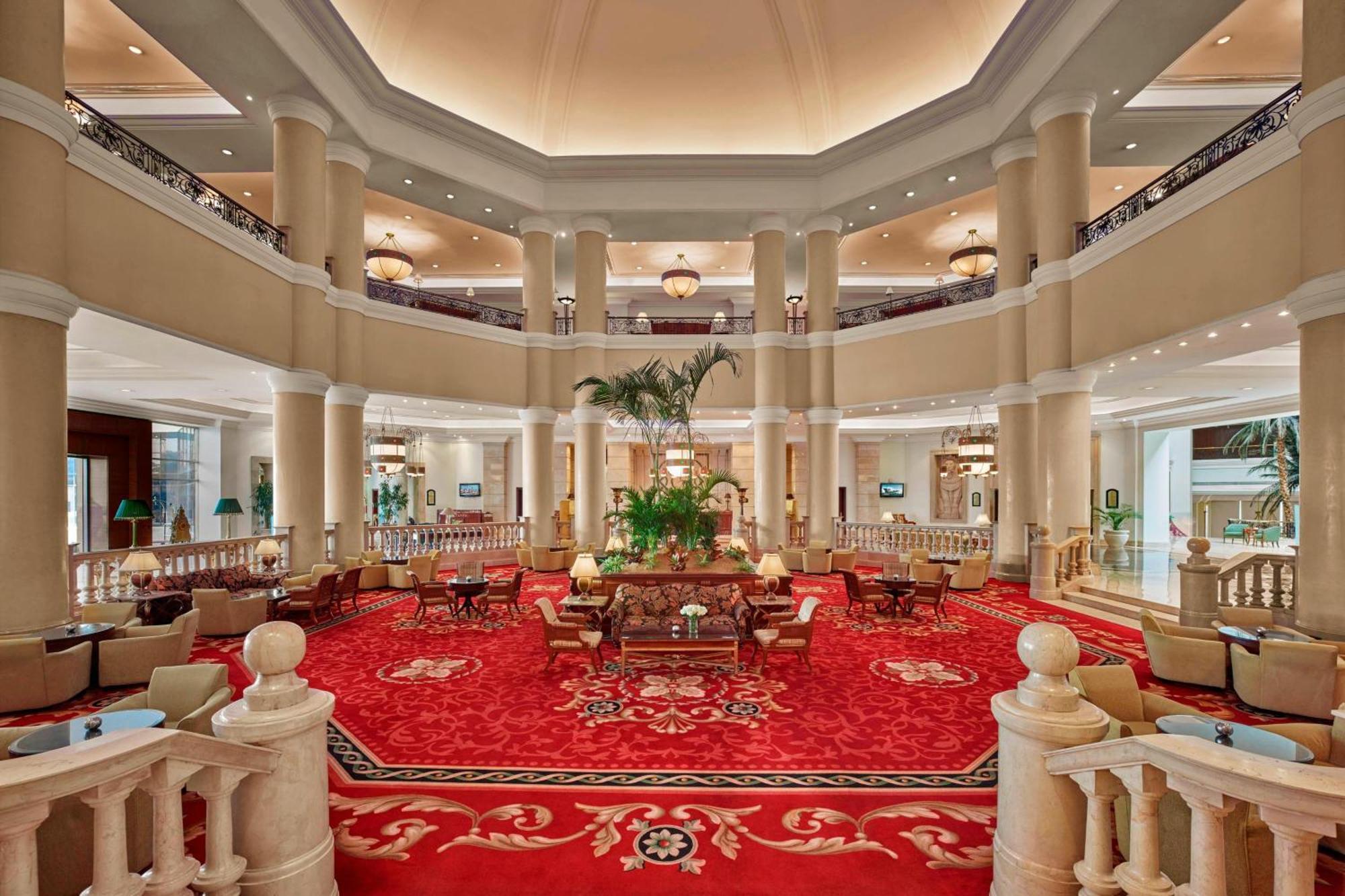 Jw Marriott Hotel Kairo Eksteriør bilde Lobby